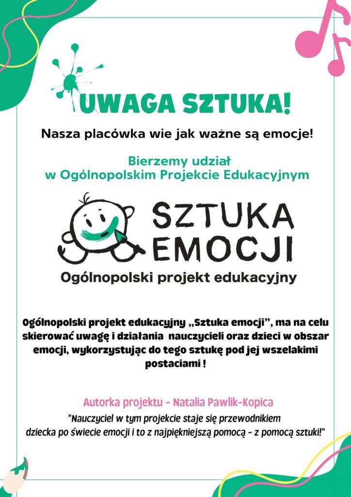 Sztuka Emocji – Ogólnopolski Projekt Edukacyjny – IV Liceum  Ogólnokształcące w Siedlcach